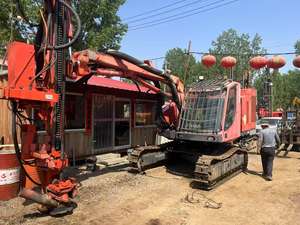 모래 Vik DX700 크롤러 지상 드릴 장비 유압 깊은 바위 드릴링 기계에 사용 - Product Image 6