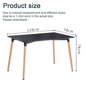Tavolino <span class=keywords><strong>da</strong></span> Caffè Tea House in Stile Scandinavo Minimalista, Bianco Puro che Illumina lo Spazio, Tavoli <span class=keywords><strong>da</strong></span> Pranzo - Product Image 3