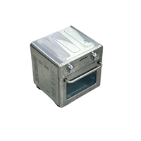 Friteuse à air électrique intelligente 10-en-1 et four à convection 18L, économe en énergie pour usage domestique et hôtelier