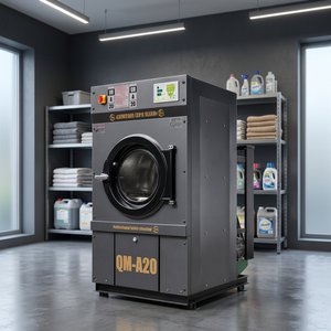 Séchoir industriel robuste 50 kg, électrique, entièrement automatique, équipement de blanchisserie commercial, alimentation 380 V, garantie 5 ans - Product Image 3