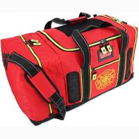 Échantillon gratuit équipement de participation de pompier chaud et sac polochon de sécurité pour le feu grand sac de sauvetage de pompier de protection contre les chutes sac de pompier