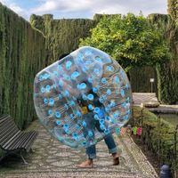 Balle à bulles gonflable de 1,8 m à vendre, balle à bulles pour adultes, balle à bulles de football