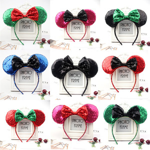 Sparkling <strong>Bow</strong> <strong>Headband</strong> for Adults and Children for Princess Photo Shoots and Amusement Park Hair Accessories - Product Image 5