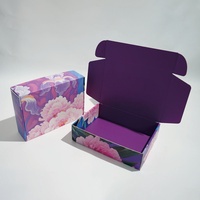 Boîtes d'emballage personnalisées d'usine : Boîte d'expédition rigide en carton ondulé écologique et biodégradable, la plus vendue, pour chaussettes et emballages gaufrés en fourrure