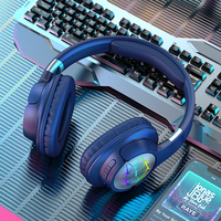 NOUVEAU Casque d'écoute sans fil Blue tooth V5.0 Casque d'écoute stéréo Support FM avec micro intégré pour MP3 PC iPod Cell Phone