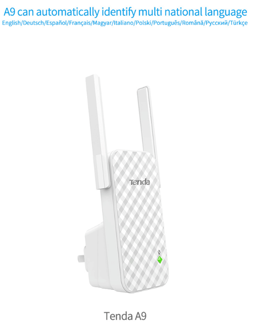 Tenda A9 Wifi Extender High Quality Signal Repeater