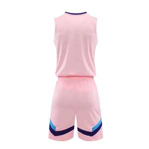 Uniforme de baloncesto duradero de alta calidad para adultos Diseño de conjunto transpirable para deportes de equipo - Product Image 3
