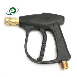 300 Bar 4000 PSI High Pressure quick connect Spray Gun Big Flow Brass For High Pressure Washer Cleaning Gun