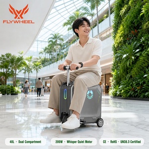 Trottinette Électrique Légère Type Valise - 5,5 pouces, Autonomie de 12 km, Lumières LED Respirantes pour l'Aéroport - Product Image 1