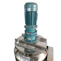 Meilleur prix, cuve de mélange et de fusion de chocolat de 100 L, double enveloppe chauffante, mélangeur en acier inoxydable, agitateur, homogénéisateur