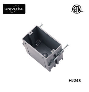 经 ETL 认证 1 位 24 铜线 新型 PVC 电气接线盒 非金属插座盒 开关盒 手工盒 - Product Image 1