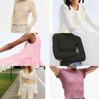 Tissu en crêpe extensible jacquard à petits diamants semi-transparent, tissu texturé et délicat pour chemisiers et lingerie