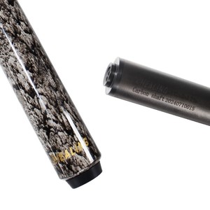 Carbon Fiber Carom Cue 12mm 2 Section Split Pool Nine Ball Cue Durable - Product Image 2