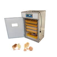 Incubadora de Huevos Automática Inteligente Nueva para Uso Doméstico, para Huevos de Avestruz, Codorniz, Pollo y Pato, Alta Tasa de Incubación, Máquina para Incubar Aves de Corral