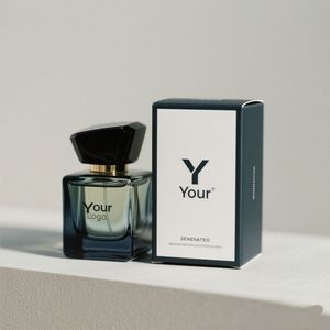 Caja de Embalaje Ecológica Impresa Personalizada para Esmalte de Uñas, Aceite para el Cuidado de la Piel, Suero, Crema para Ojos, Perfume, Acabado Rígido con Efecto UV y Lámina Metálica - Product Image 1