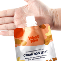Bolsa con Boquilla Exprimible, Personalizada, con Cierre Giratorio, para Golosinas Cremosas para Perros, Puré para Mascotas, Líquido, Mantequilla de Nueces, Empaque para Snacks