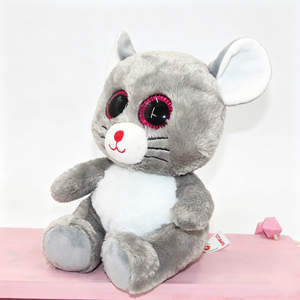 Peluche de ratón personalizado, ratón de peluche gris, ratón de peluche, ratón de juguete de peluche, lindo ratón de peluche, juguete de peluche de ratón - Product Image 2