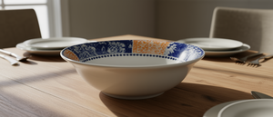 Service de table en céramique élégant et inégalé 4.5 Wing Bowl pour les réceptions - Product Image 2