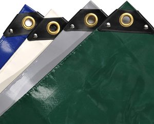 <span class=keywords><strong>Bâche</strong></span> universelle résistante à la déchirure en PVC de 650 g/m² <span class=keywords><strong>pour</strong></span> camions/piscines/<span class=keywords><strong>bois</strong></span>/meubles de jardin - Product Image 3