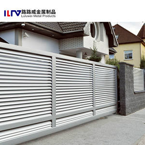 Panneau d'écran de clôture à persiennes en aluminium Clôture horizontale en aluminium de confidentialité - Product Image 3