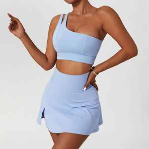 Factory Custom Minigolf Tennis rock mit Shorts 2-teiliges Set Custom Sports Fitness Gym Wear für Frauen - Product Image 2