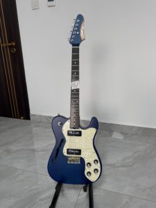 Vente directe d'usine Grote <span class=keywords><strong>Telecaster</strong></span> Guitar, corps en acajou, manche en palissandre, micros P90, pièces chromées - Product Image 3