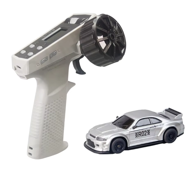 R01 2026 1:64 Metal RC Car 10-Channel 30m Range Electric 2.4G Remote Control Mini Off-Road Crawler Ready-to-Go