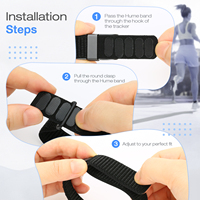 Tali Pengganti Hume Band 1.0 Bahan Nilon Grosir, Kompatibel dengan Hume Band 1.0, Tali Pergelangan Tangan Lembut yang Dapat Disesuaikan, Universal