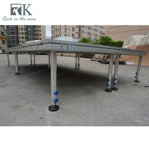 1.22x2.44m Plywood <b>Platform</b> <b>Stage</b> Mobile Aluminum Adjustable Height <b>Stage</b> - Product Image 6