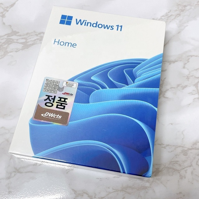 For 11 Home USB Flash Drive Operating System Korean Version Online Activation Lifetime License Key US Origin Factory Sealed