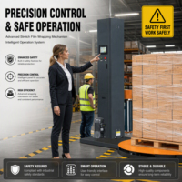 Machine d'emballage automatique électrique de palettes la plus vendue – Sangle pour emballage de cartons et sacs – Outils industriels