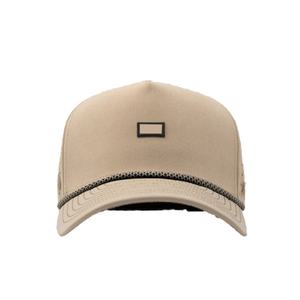 Gorra de Golf Personalizada OEM con Malla Perforada, Logotipo, 5 Paneles, Visera Ligeramente Curvada, Cierre a Presión, Parche de Goma Impermeable - Product Image 2