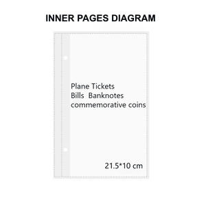 Venta al por mayor de boletos de concierto, carpeta de colección de boletos de tren de película, álbum de fotos de recuerdo de viaje <span class=keywords><strong>instax</strong></span> - Product Image 6