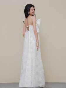 Robes de mariée haut de gamme pour mariages de niche, légères, amples et amincissantes, avec bretelles sexy, pour femmes - Product Image 4