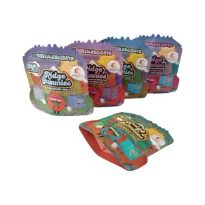 신상품 그라비어 인쇄 식품 마일라 백 사용자 정의 3.5g 7g 14g 28g 다이 컷 사탕 꽃 호일 포장 가방 냄새 방지 - Product Image 2