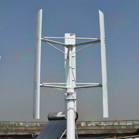 Éolienne verticale certifiée CE 5KW 10KW 20KW 30KW RX RX-HV, générateur d'énergie 48V 220V 380V, kit domestique avec contrôleur hybride