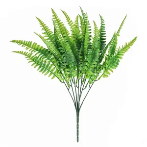 Nouveauté 2023 : Mini-buissons artificiels en céramique blanche pour décoration intérieure, fausse herbe et plantes artificielles - Product Image 1