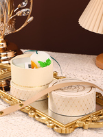 KAQI Boîte Cadeau Rigide Portable Haut de Gamme Recyclable pour Mariage et Anniversaire, Emballage Vide en Papier Synthétique pour Bonbons, Cils et Articles Délicats