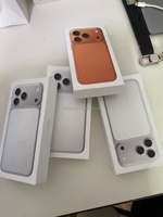Nouveau Smartphone Original de Haute Qualité A+iPhone 17 Pro Max Débloqué 5G iOS 26 Bleu Profond Double Carte Univers Orange