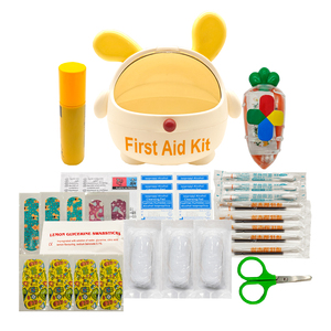 Kinder Kleurrijke Mini EHBO-<span class=keywords><strong>Kit</strong></span>/Doos Nieuw Ontwerp Waterdichte Medische Noodbenodigdheden En Training - Product Image 2