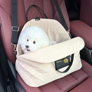 Fourre-tout pour animaux de compagnie à double usage Imperméable pour chien, chat, chiot, harnais moderne portable et pliable pour voiture, maison, polyester - Product Image 2