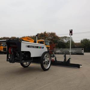 Fabricante de máquinas de nivelación láser Pavimento de hormigón Máquina de nivelación infrarroja completamente automática Máquina de nivelación láser para montar - Product Image 6