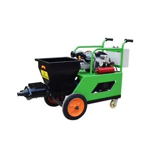 220v Motor Automatic Sand Mortar Spraying Pump Machine/wall Cement Plaster Machine For Construction