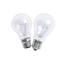 Ampoule à incandescence E27 100 watts à prix d'usine, ampoule à coque en verre