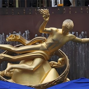 Vincentaa thiết kế mới huyền thoại hình thiên thần đồng điêu khắc được sử dụng cho trang trí ngoài trời - Product Image 4