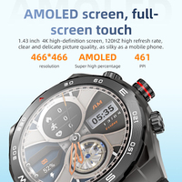 HW18 Call 2 Smartwatch Pantalla Amoled Pantalla redonda SOS GPS Ubicación Cámara giratoria Videollamada WiFi 4G Reloj inteligente con tarjeta SIM