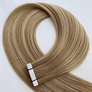 Extensions de cheveux à bandes adhésives de qualité salon de luxe, invisibles, professionnelles, double trame, cheveux chinois Remy 100% alignés sur la cuticule, 18-24 pouces - Product Image 2