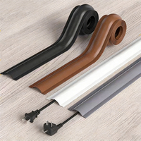 Gaine de câblage flexible en PVC à montage rapide, sans outils, découpable sur mesure, pour usage commercial et résidentiel multi-scènes
