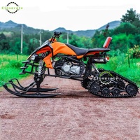 Quad 4 temps 200CC Chinese Clover ATV, moto sportive pour adultes, adapté à la neige