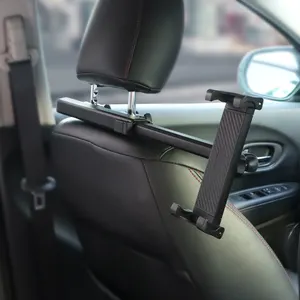 Новинка 2023, держатель для планшета на заднее сиденье автомобиля из алюминиевого сплава на подголовник, для автомобильного крепления, совместимый с устройствами 4,7-11 дюймов